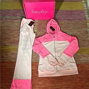 Paris Hilton Tracksuit “Boss Babe” BRAND NEW WITH TAGS NO BOX